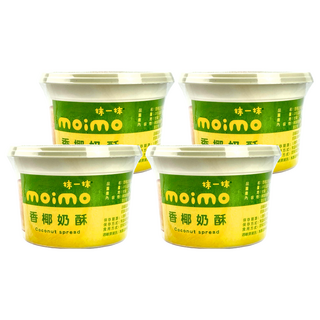 moimo 抹一抹 香椰奶酥抹醬 (奶素), 230g, 4罐