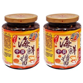 菊之鱻 澎湖海鮮干貝醬 百搭美味, 450g, 2罐