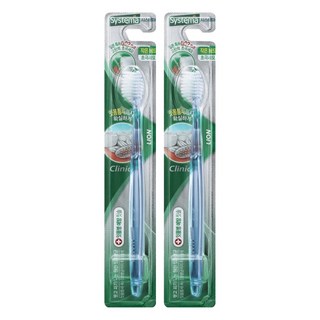 LION 獅王 Systema 細潔 細軟毛護齦牙刷 0.02mm極細刷毛, 2個, 1件