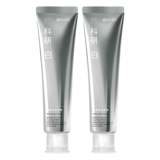 Shallop 刷樂 科研白旗艦多效管理牙膏, 120g, 2條