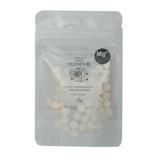 HOTAPA 天然貝殼粉洗衣槽去污清潔錠，100顆裝, 45g, 1包