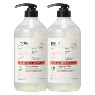 jmella 迪士尼公主聯名系列洗髮精 長髮公主蘋果花香, 2瓶, 1L