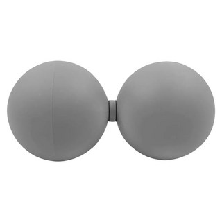 MOCODO 伴佳家 可伸縮花生按摩球 TPR材質 全身按摩 台灣製, 平滑款 灰色