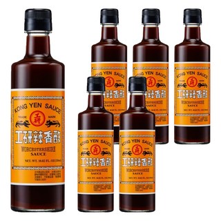 KONG YEN 工研 辣香醋 美味佐料 料理好幫手 增添風味, 320ml, 6入