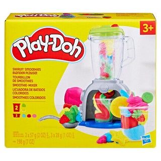 Hasbro 孩之寶 Play-Doh 培樂多 旋轉冰沙攪拌機遊戲組, 1盒, 多色, 198g