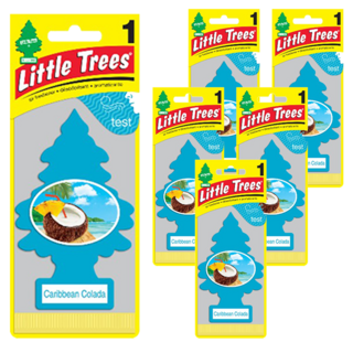 Little Trees 小樹香片 藍色狂想 Bayside Breeze 車用香片, 7g, 6片