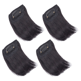 一片式自然隱形蓬鬆墊髮片 正常款 自然色 蓬鬆髮根神器, 4個