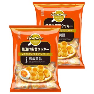 饌宇 鹹蛋黃酥, 口感適中，讓人一口接一口, 上班或下午茶的理想零食, 搭配茶飲，甜而不膩, 220g, 2袋