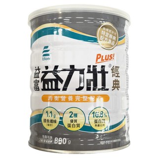 益富 益力壯Plus經典均衡營養完整配方奶粉, 800g, 1罐