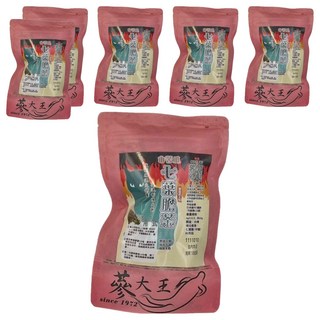 蔘大王 山苦瓜七葉膽茶包 3D立體 日本PET網紗 真材實料看得見, 6g, 10包, 6袋