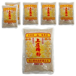 海山上庄梅粉 美味可口 台灣原產, 600g, 6包