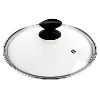 발룬피니 넘침방지 강화유리 뚜껑, 28cm, 1개