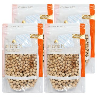 源穀食代 埃及豆 雪蓮子 鷹嘴豆, 非基因改造, 無農藥, 無防腐劑, 無添加, 500g, 4包