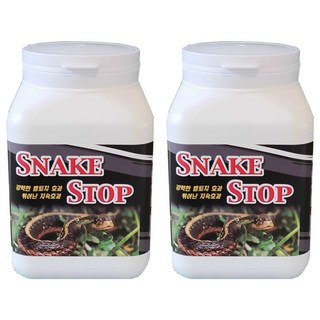 스네이크스탑 뱀기피제, 2개, 900g