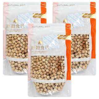 源穀食代 雪蓮子 鷹嘴豆 非基因改造 無農藥 無防腐劑 無添加, 500g, 3包