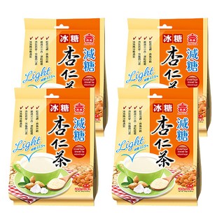 義美 沖泡 冰糖杏仁茶 減糖, 12包, 28.5g, 4袋