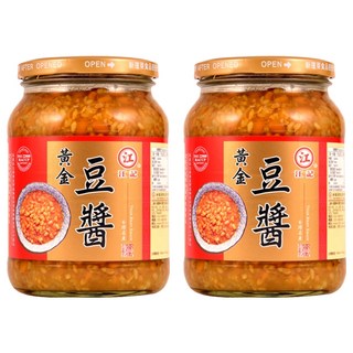 江記 黃金豆醬 無添加防腐劑、人工色素, 840g, 2罐