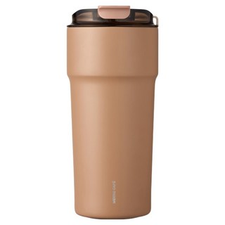 LocknLock 樂扣樂扣 Metro Cafe陶瓷塗層杯, 1個, 可可棕(摩卡咖啡), 650ml