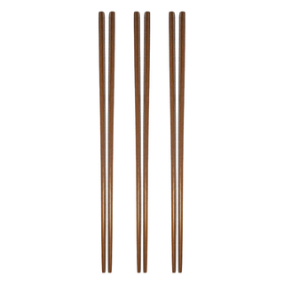上龍 雅楓原木調理筷, 原木色, 3雙