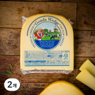 구르메 고다치즈 웨지 치즈, 275g, 1개입, 2개