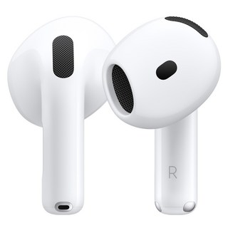 Apple 台灣公司貨 AirPods 4 藍牙耳機 主動式降噪款 原廠保固, MXP93TA/A, 白色, 1個