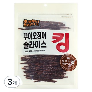 烤魷魚絲, 3包, 150g