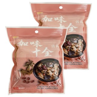 茂喜食品 加味十全(佐料包), 嚴選進口精選藥材, 無添加防腐劑及色素, 100g, 2包