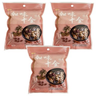 茂喜食品 加味十全(佐料包), 嚴選進口精選藥材, 無添加防腐劑及色素, 100g, 3包