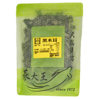 蔘大王 幼嫩黑木耳/川耳, 100g, 1包
