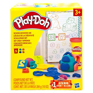 Hasbro 孩之寶 Play-Doh 培樂多 學校活動黏土組, 284g, 1盒, 多色