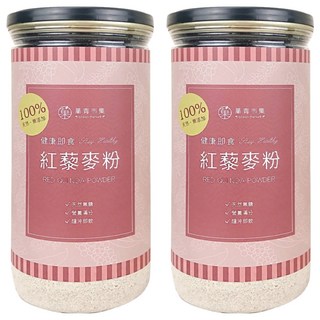 GreenMarket 菓青市集 純紅藜麥粉, 350g, 2罐