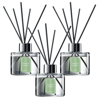 Snuggle 熊寶貝 香氛室內擴香 蘊含天然植萃精油, 療癒白茶, 100ml, 3件