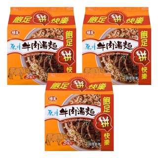 味王 原汁牛肉湯麵 82g, 15包