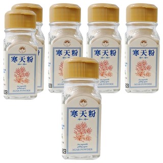 新光洋菜 寒天粉 海洋蔬菜膠凝劑, 30g, 6瓶