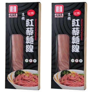源順食品 生機紅藜麵線, 百分之百天然原料, 無防腐劑及色素, 230g, 2盒
