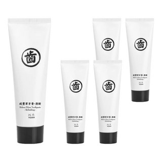 YUAN 阿原 咸豐草牙膏 清新, 75g, 5條