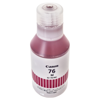 Canon 佳能 原廠墨水 GI-76 高效能 色彩鮮豔 適用多款Canon機型, 紅色, 1個