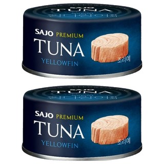 SAJO 黃鰭鮪魚罐 100g - 鮮嫩美味 營養豐富 方便料理, 2罐