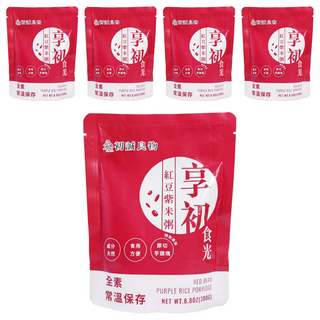 初誠良物 紅豆紫米粥, 300g, 5包