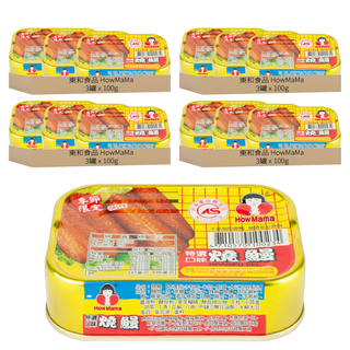 東和食品 How Mama 燒鰻罐頭 微辣, 100g, 12罐