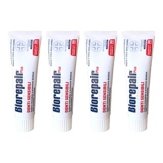 Biorepair 貝利達 抗敏加強型牙膏, 75ml, 4條