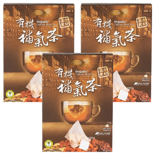 里仁 有機補氣茶, 6g, 15包, 3盒