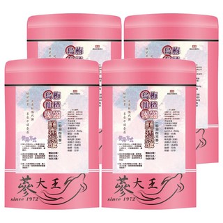 夢大王 烏梅仙楂荷葉美濕茶包 (特加粉光蔘), 6g, 10包, 4袋