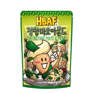 HBAF 杏仁果 青陽辣椒美乃滋味, 120g, 1包