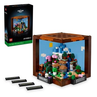 LEGO 樂高 21265 Minecraft 工作台 Set, 積木拼砌玩具, 1195 pcs, 15週年紀念版, 1盒, Mixed