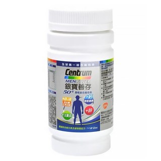 Centrum 善存 銀寶 50+ 男性綜合維他命, 150錠, 1罐
