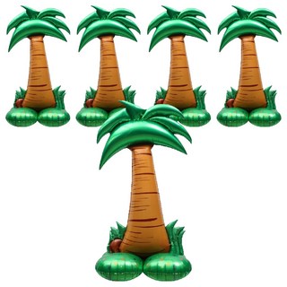 45吋站立鋁箔氣球 寬65x高114公分, 椰子樹, 5個