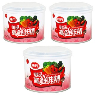味丹 御品高鮮味精, 200g, 3罐