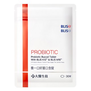 大醫生技 養一口好菌口含錠, 30顆, 1包