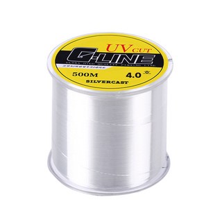 실버캐스트 G라인 나일론 낚싯줄 500m, 투명, 1개